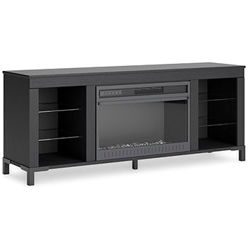 Cayberry 60" TV Stand with Electric Fireplace - World Furniture Gallery (Newark, CA)