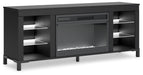 Cayberry 3-Piece Entertainment Center with Electric Fireplace - World Furniture Gallery (Newark, CA)