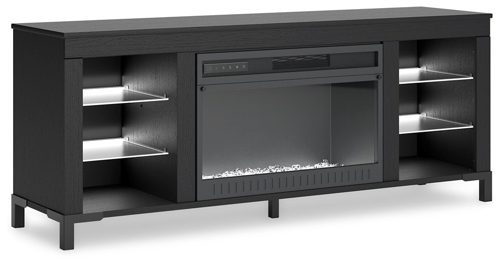 Cayberry 3-Piece Entertainment Center with Electric Fireplace - World Furniture Gallery (Newark, CA)