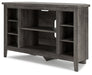 Arlenbry Corner TV Stand with Electric Fireplace - World Furniture Gallery (Newark, CA)