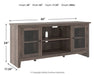 Arlenbry 60" TV Stand with Electric Fireplace - World Furniture Gallery (Newark, CA)