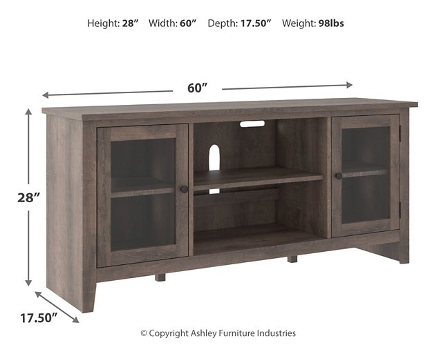 Arlenbry 60" TV Stand - World Furniture Gallery (Newark, CA)