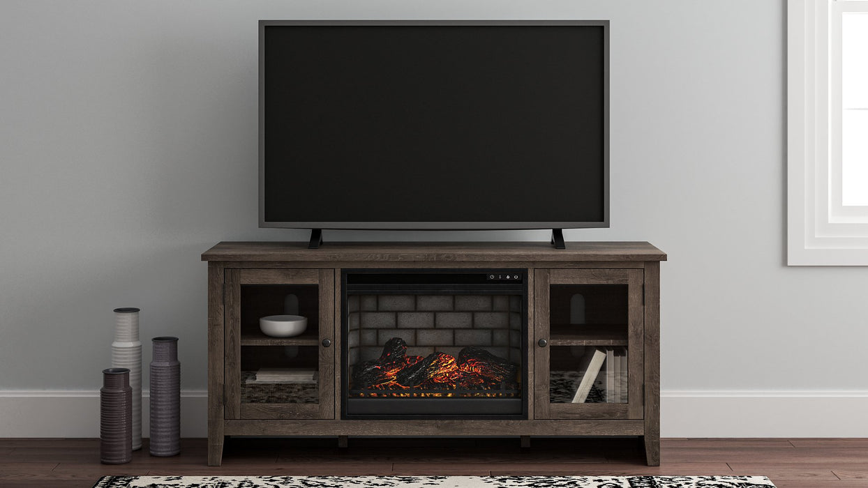 Arlenbry 60" TV Stand with Electric Fireplace - World Furniture Gallery (Newark, CA)