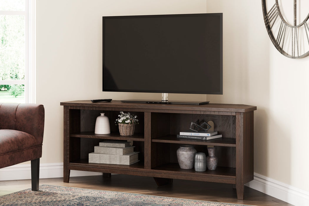 Camiburg Corner TV Stand - World Furniture Gallery (Newark, CA)