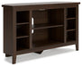 Camiburg Corner TV Stand with Electric Fireplace - World Furniture Gallery (Newark, CA)