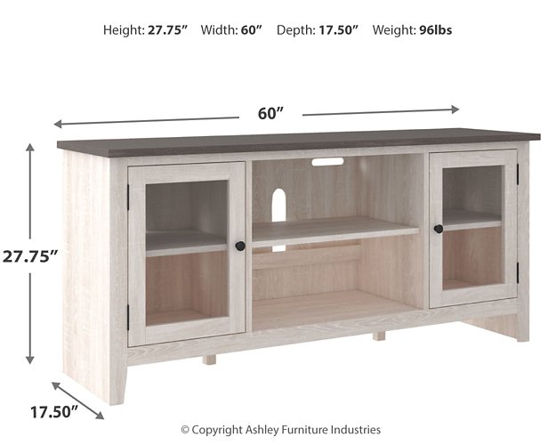 Dorrinson 60" TV Stand - World Furniture Gallery (Newark, CA)