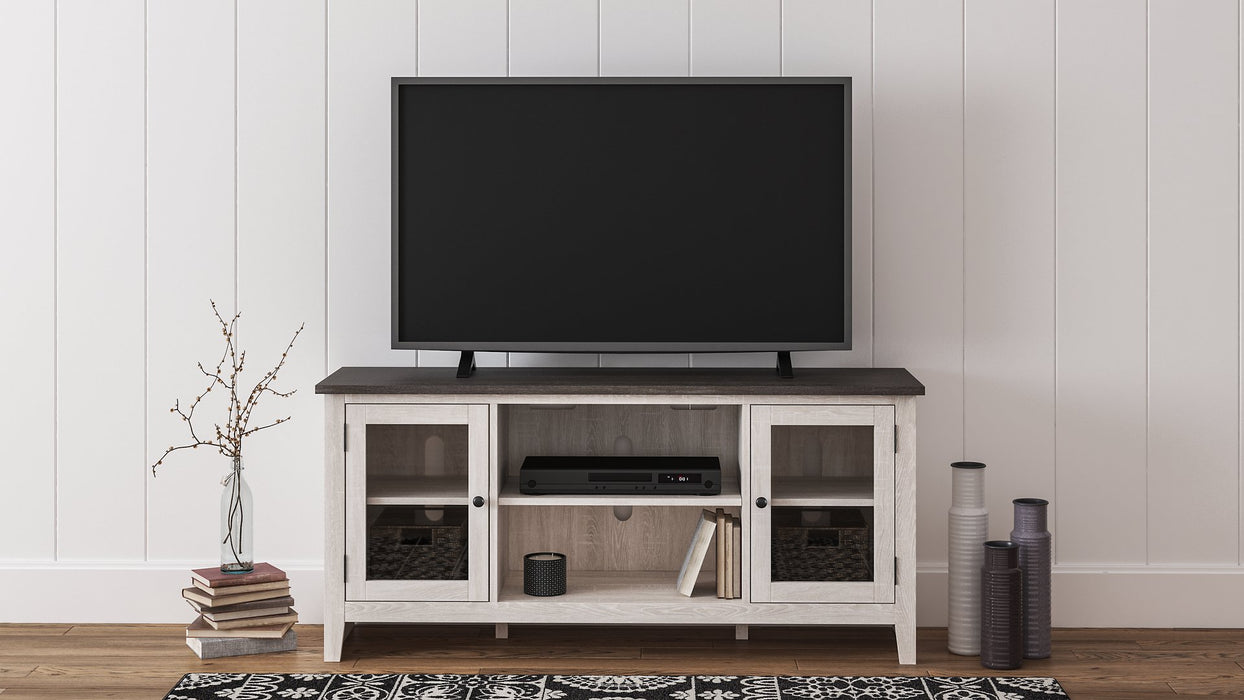 Dorrinson 60" TV Stand with Electric Fireplace - World Furniture Gallery (Newark, CA)