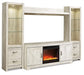 Bellaby 4-Piece Entertainment Center with Fireplace - World Furniture Gallery (Newark, CA)