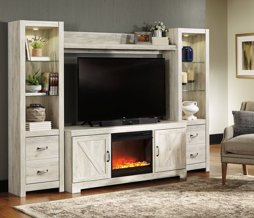 Bellaby 4-Piece Entertainment Center with Fireplace - World Furniture Gallery (Newark, CA)