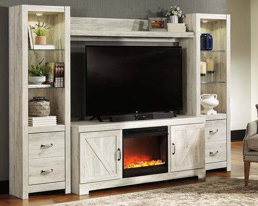 Bellaby 4-Piece Entertainment Center with Fireplace - World Furniture Gallery (Newark, CA)