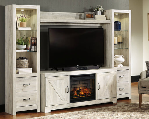 Bellaby 4-Piece Entertainment Center with Electric Fireplace - World Furniture Gallery (Newark, CA)