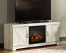 Bellaby 63" TV Stand with Electric Fireplace - World Furniture Gallery (Newark, CA)