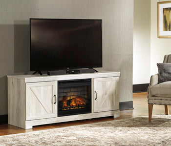 Bellaby 63" TV Stand with Electric Fireplace - World Furniture Gallery (Newark, CA)