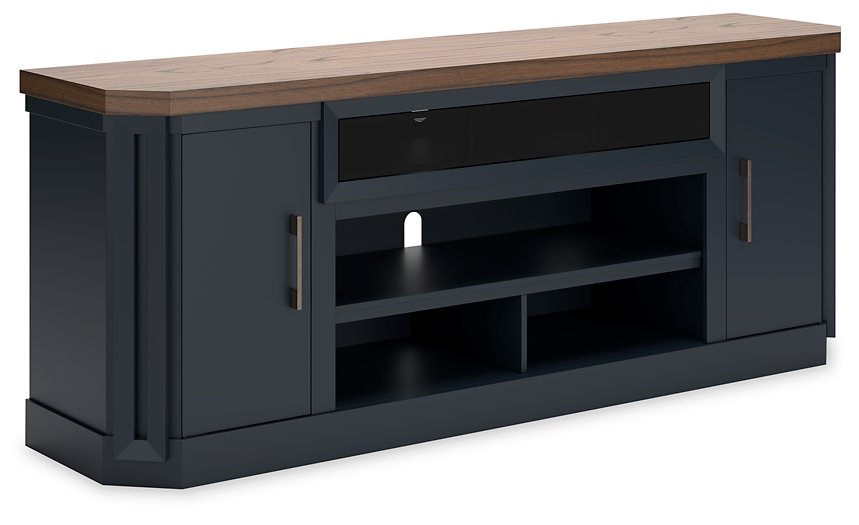 Landocken 83" TV Stand with Electric Fireplace - World Furniture Gallery (Newark, CA)