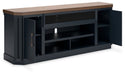 Landocken 83" TV Stand with Electric Fireplace - World Furniture Gallery (Newark, CA)