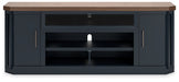 Landocken 83" TV Stand with Electric Fireplace - World Furniture Gallery (Newark, CA)