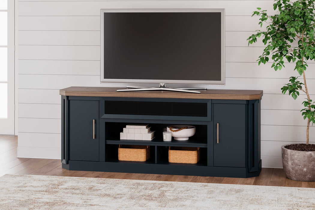 Landocken 83" TV Stand with Electric Fireplace - World Furniture Gallery (Newark, CA)