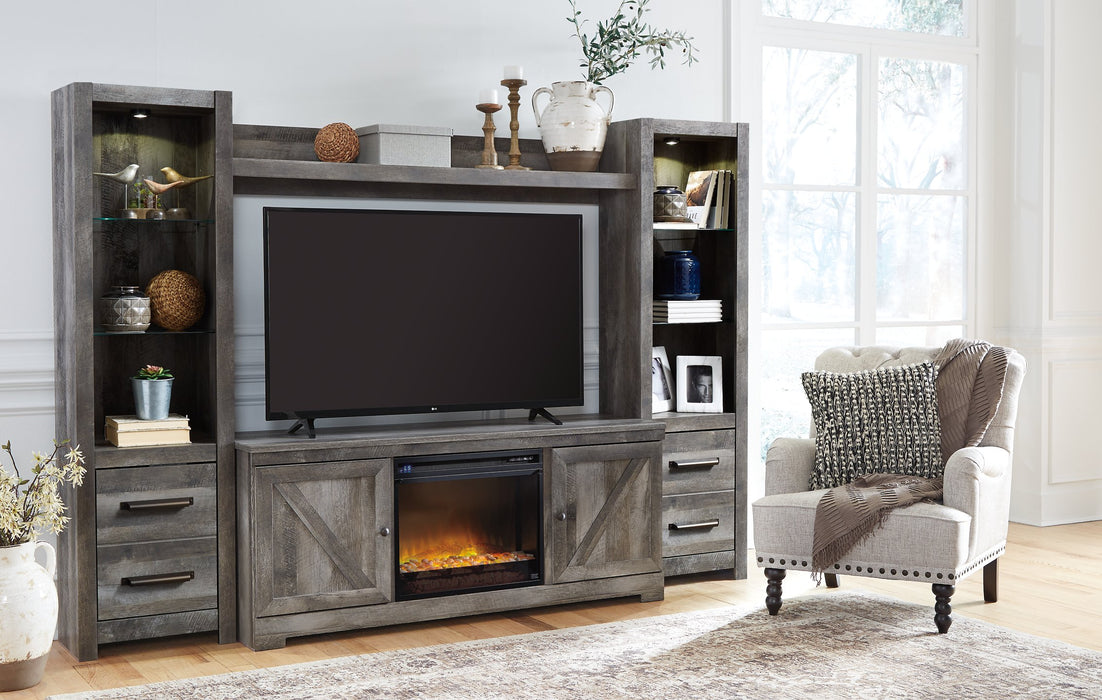 Wynnlow 4-Piece Entertainment Center with Electric Fireplace - World Furniture Gallery (Newark, CA)