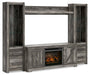 Wynnlow 4-Piece Entertainment Center with Electric Fireplace - World Furniture Gallery (Newark, CA)