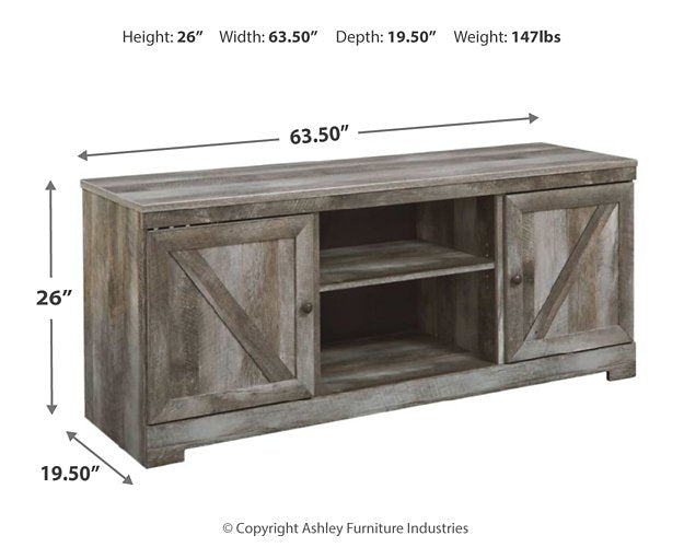 Wynnlow 63" TV Stand with Electric Fireplace - World Furniture Gallery (Newark, CA)