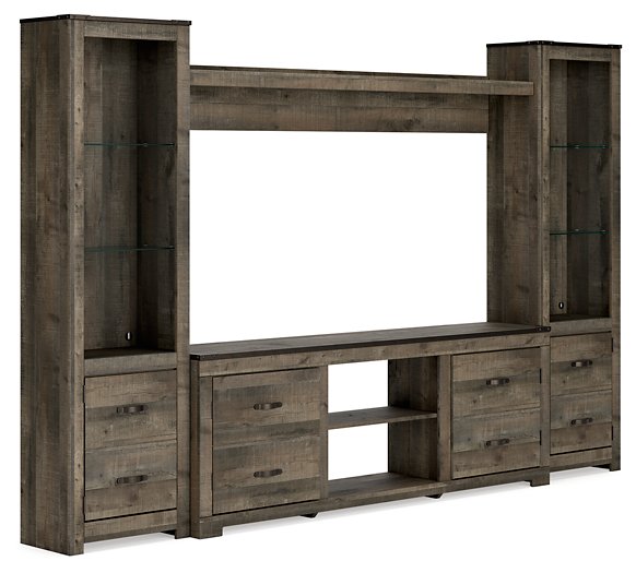 Trinell 4-Piece Entertainment Center - World Furniture Gallery (Newark, CA)