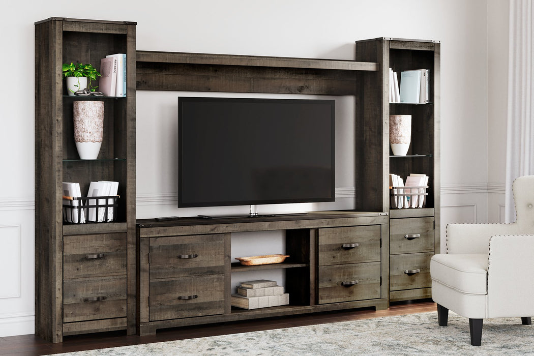 Trinell 4-Piece Entertainment Center - World Furniture Gallery (Newark, CA)