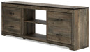 Trinell 72" TV Stand with Electric Fireplace - World Furniture Gallery (Newark, CA)