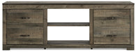 Trinell 72" TV Stand with Electric Fireplace - World Furniture Gallery (Newark, CA)