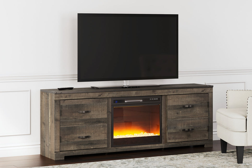 Trinell TV Stand with Electric Fireplace - World Furniture Gallery (Newark, CA)