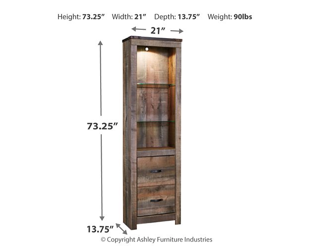 Trinell 4-Piece Entertainment Center - World Furniture Gallery (Newark, CA)