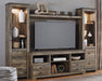 Trinell 4-Piece Entertainment Center - World Furniture Gallery (Newark, CA)