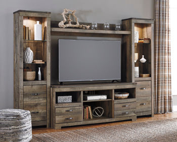 Trinell 4-Piece Entertainment Center - World Furniture Gallery (Newark, CA)