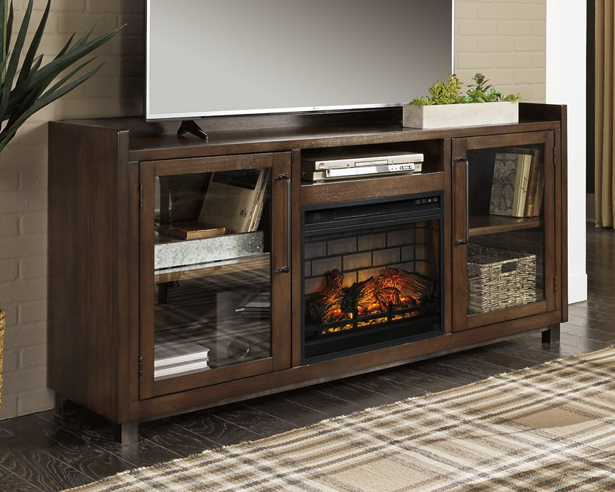 Starmore 70" TV Stand with Electric Fireplace - World Furniture Gallery (Newark, CA)