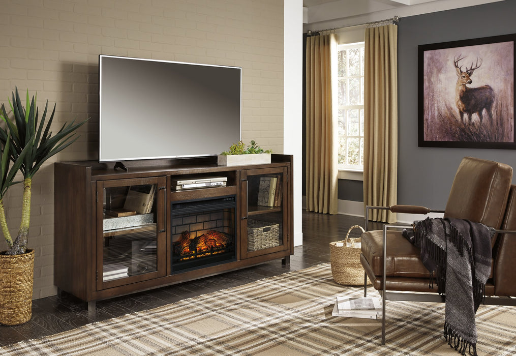 Starmore 70" TV Stand with Electric Fireplace - World Furniture Gallery (Newark, CA)