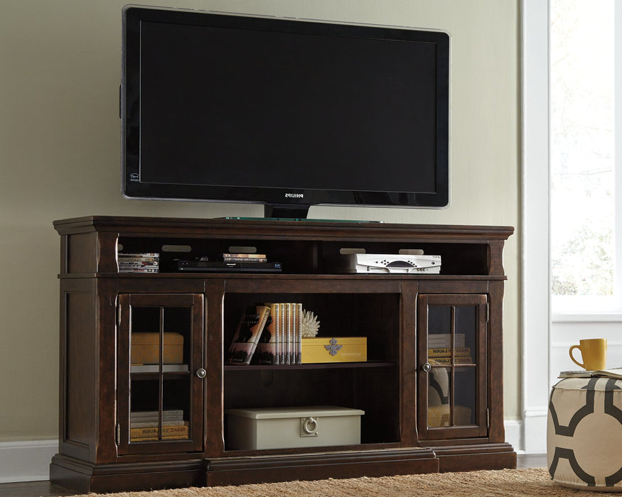 Roddinton 72" TV Stand with Electric Fireplace - World Furniture Gallery (Newark, CA)