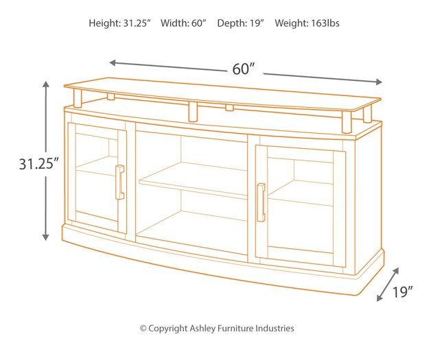 Chanceen 60" TV Stand - World Furniture Gallery (Newark, CA)