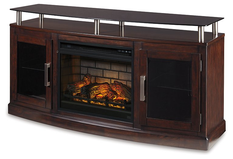 Chanceen 60" TV Stand with Electric Fireplace - World Furniture Gallery (Newark, CA)