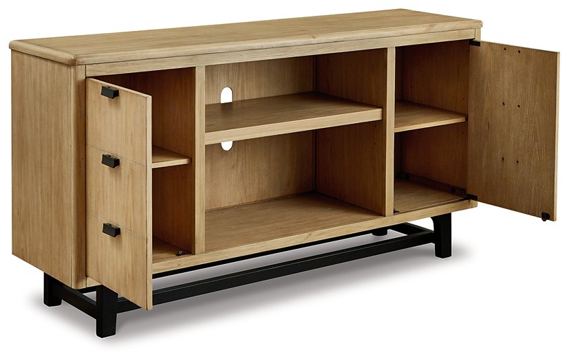 Freslowe Large TV Stand - World Furniture Gallery (Newark, CA)