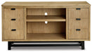 Freslowe Large TV Stand - World Furniture Gallery (Newark, CA)