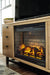 Freslowe TV Stand with Electric Fireplace - World Furniture Gallery (Newark, CA)