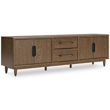 Roanhowe 85" TV Stand - World Furniture Gallery (Newark, CA)