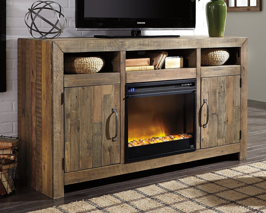 Sommerford 62" TV Stand with Electric Fireplace - World Furniture Gallery (Newark, CA)