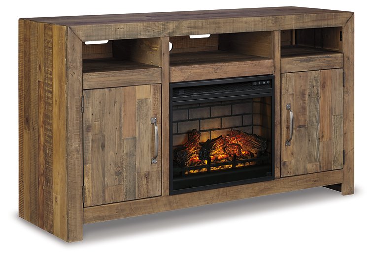 Sommerford 62" TV Stand with Electric Fireplace - World Furniture Gallery (Newark, CA)