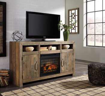 Sommerford 62" TV Stand with Electric Fireplace - World Furniture Gallery (Newark, CA)