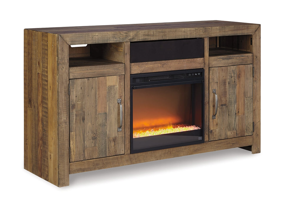 Sommerford 62" TV Stand with Electric Fireplace - World Furniture Gallery (Newark, CA)