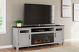 Darborn 88" TV Stand with Electric Fireplace - World Furniture Gallery (Newark, CA)