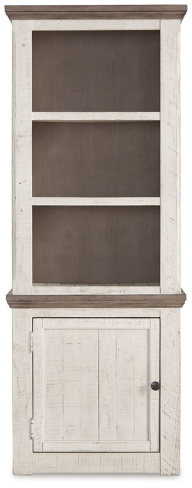 Havalance Left Pier Cabinet - World Furniture Gallery (Newark, CA)