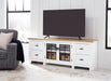 Ashbryn 74" TV Stand - World Furniture Gallery (Newark, CA)