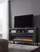 Todoe 65" TV Stand with Electric Fireplace - World Furniture Gallery (Newark, CA)