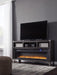 Todoe 65" TV Stand with Electric Fireplace - World Furniture Gallery (Newark, CA)